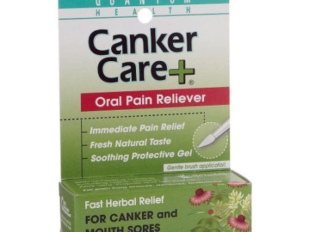 Canker Care + Gel, Canker Sore Remedy .33 oz, Quantum Health Supply