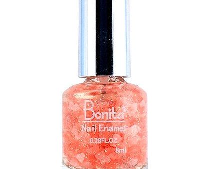 Bonita Petite Nail Enamel - Pink Heart, Mini Nail Polish, 0.28 oz (8 ml), Bonita Cosmetics Cheap