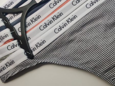 Tanga Calvin Klein  de algodón con logotipo pack de 5 unidades Sale