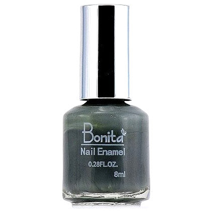 Bonita Petite Nail Enamel - Silver Dollar, Mini Nail Polish, 0.28 oz (8 ml), Bonita Cosmetics Online