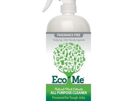 Eco-Me All Purpose Cleaner, Natural Plant Extracts, Fragrance Free, 32 oz Online Hot Sale