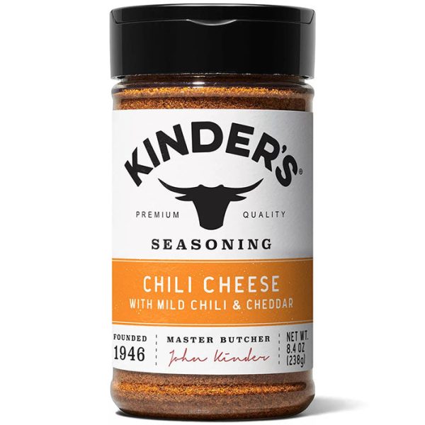 Kinder s Chili Cheese Seasoning, 8.4 oz (238 g) Hot on Sale