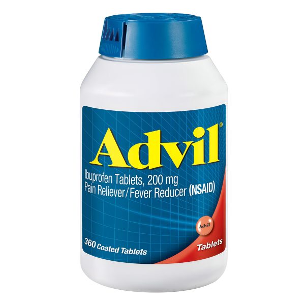 Advil Ibuprofeno 200 mg., Analgésico reductor de fiebre, 360 comprimidos Hot on Sale