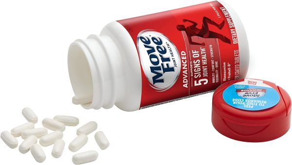 Move Free Suplemento de salud, tabletas de glucosamina avanzada y condroitina , 200 tab For Cheap