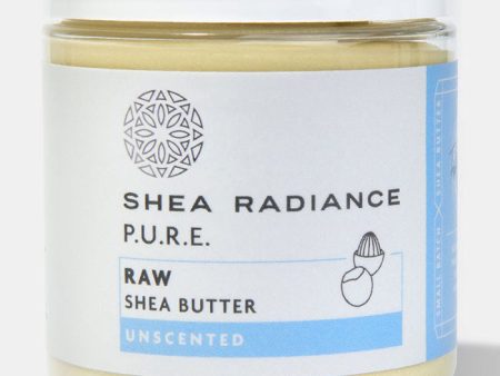 Raw Shea Butter - Unscented, 7.5 oz, Shea Radiance Cheap