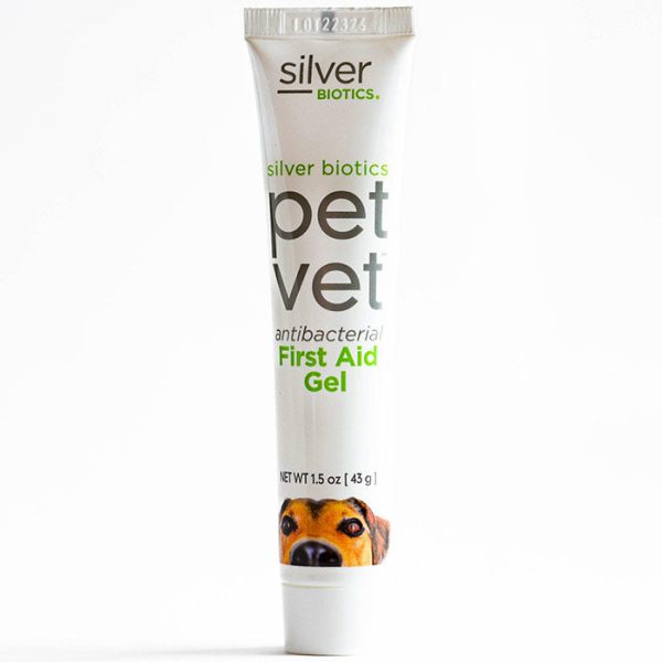 Pet Vet Antibacterial First Aid Gel, 1.5 oz, Silver Biotics For Cheap