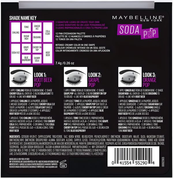 Sombras Maybelline SODA POP , tono 110 Online Hot Sale