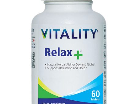 Relax+, 60 Tablets, Vitality For Cheap