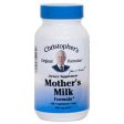 Mother s Milk Formula, 100 Vegetarian Capsules, Christopher s Original Formulas Cheap