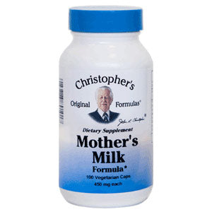 Mother s Milk Formula, 100 Vegetarian Capsules, Christopher s Original Formulas Cheap