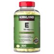 Vitamina E - Kirkland Signature 180 mg  400IU  - 500 Capsulas  Blandas Sale