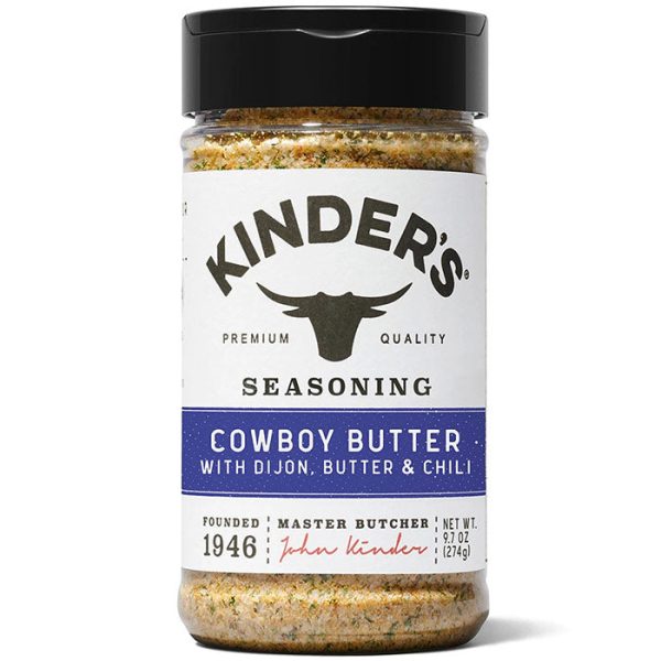 Kinder s Cowboy Butter Seasoning, 9.7 oz (274 g) Discount