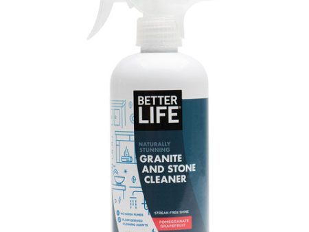 Naturally Stunning Granite & Stone Cleaner, 16 oz, Better Life Green Cleaning Supply