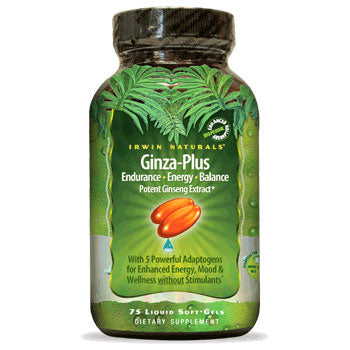 Advanced Ginza Plus, 75 Liquid Gel Caps, Irwin Naturals For Discount