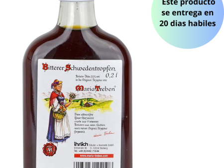 Gotas suecas amargas Maria Treben, 6.8 fl oz Solución For Cheap