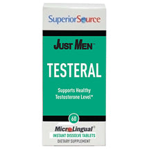 Just Men, Testeral, Supports Healthy Testosterone Levels, 60 Instant Dissolve Tablets, Superior Source For Sale