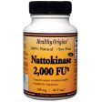 Nattokinase 2,000 FU s, 100 mg, 60 Vcaps, Healthy Origins Discount