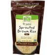 Sprouted Brown Rice, Organic, 16 oz, NOW Foods Fashion