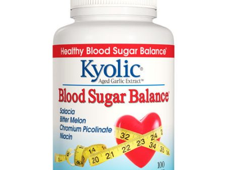 Kyolic Blood Sugar Balance, 100 Capsules, Wakunaga Sale