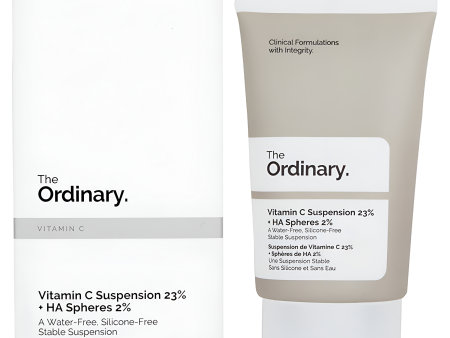 The ordinary vitamin C suspension 23% + HA spheres 2% Online now