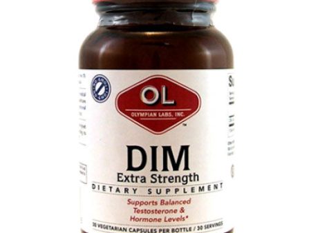 DIM Extra Strength, 30 Vegetarian Capsules, Olympian Labs Supply