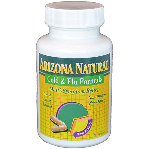 Cold & Flu Formula, 60 Capsules, Arizona Natural Fashion