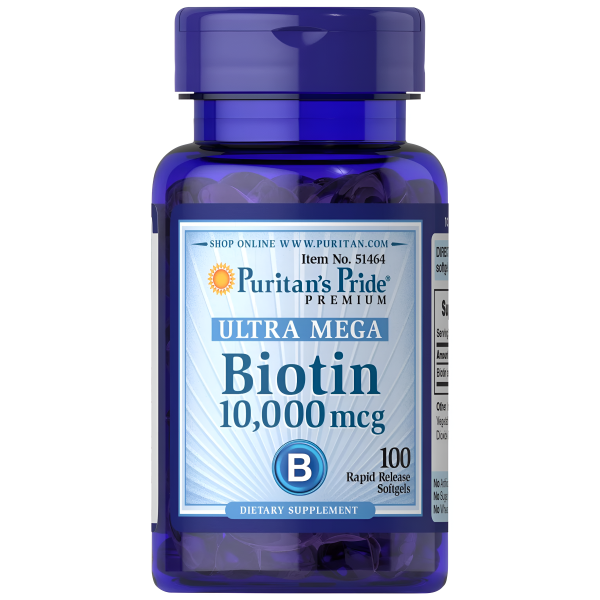 BIOTIN PURITAN S PRIDE - 10,000 mcg For Cheap