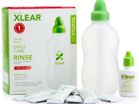 Xlear Sinus Care Rinse with Xylitol and Saline Solution, 1 Kit (Xclear) Sale