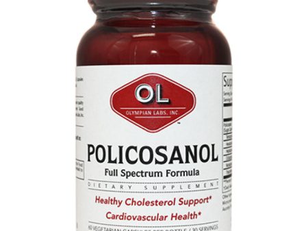 Policosanol 10 mg, 60 Vegetarian Capsules, Olympian Labs For Sale