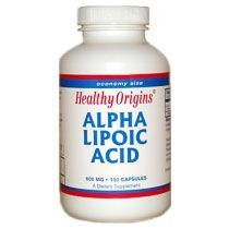 Alpha Lipoic Acid 600 mg, 150 Capsules, Healthy Origins Online now