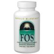 FOS Fructooligosaccharides Powder 100 gm from Source Naturals For Discount