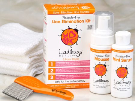 Lice Elimination Kit, 3 pc, Ladibugs Haircare Online Sale