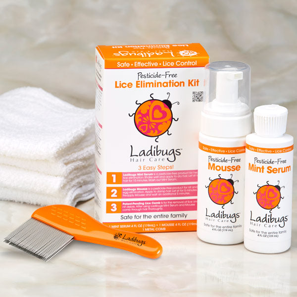 Lice Elimination Kit, 3 pc, Ladibugs Haircare Online Sale