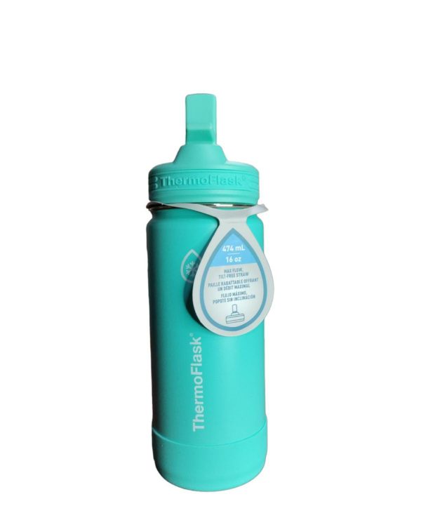 Botellas ThermoFlask de acero inoxidable para niños 474ml For Cheap