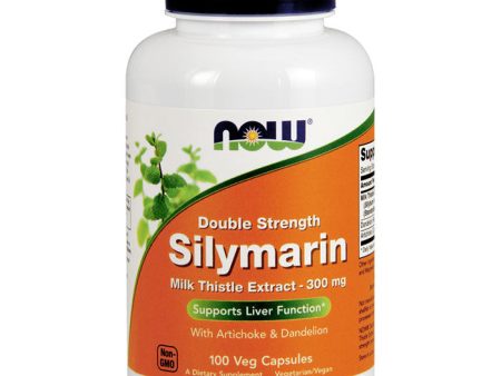 Silymarin 300 mg, Double Strength Milk Thistle Extract, 100 Veg Capsules, NOW Foods Fashion