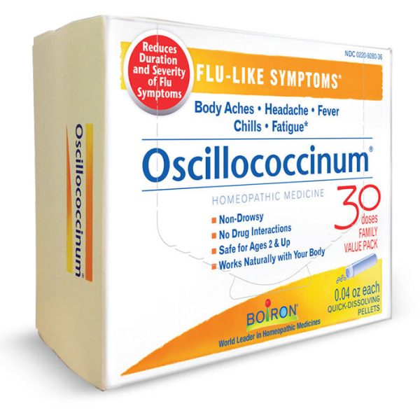 Oscillococcinum, Flu-Like Symptoms, 30 Doses, Boiron For Sale