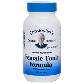 Female Tonic Formula Capsule, 100 Vegicaps, Christopher s Original Formulas For Discount