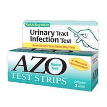 AZO Test Strip, Home UTI Test, 3 Strips, Amerifit Online now