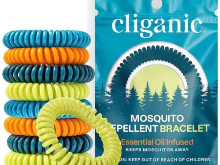 Mosquito Repellent Bands, 10 Pack, Cliganic For Cheap