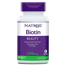 Biotin 1000 mcg, 100 Tablets, Natrol For Discount