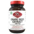 Grape Seed Extract 120 mg, 100 Veggie Capsules, Olympian Labs Online Sale