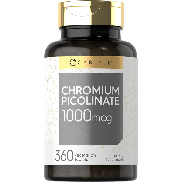 Carlyle Picolinato de cromo ultra 1000mcg 360 tabletas Online