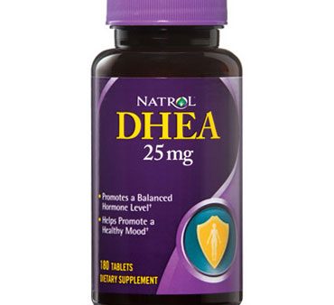 DHEA 25 mg, 180 Tablets, Natrol Online