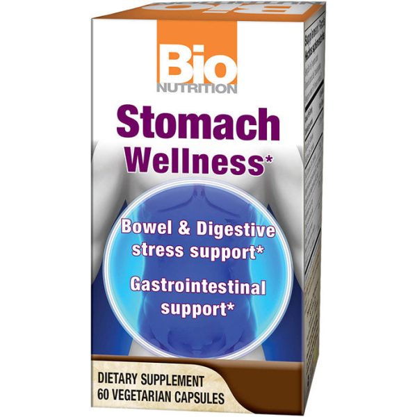 Stomach Wellness, 60 Vegetarian Capsules, Bio Nutrition Inc. on Sale