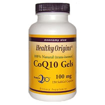 CoQ10 100 mg, 150 SoftGels, Healthy Origins Sale