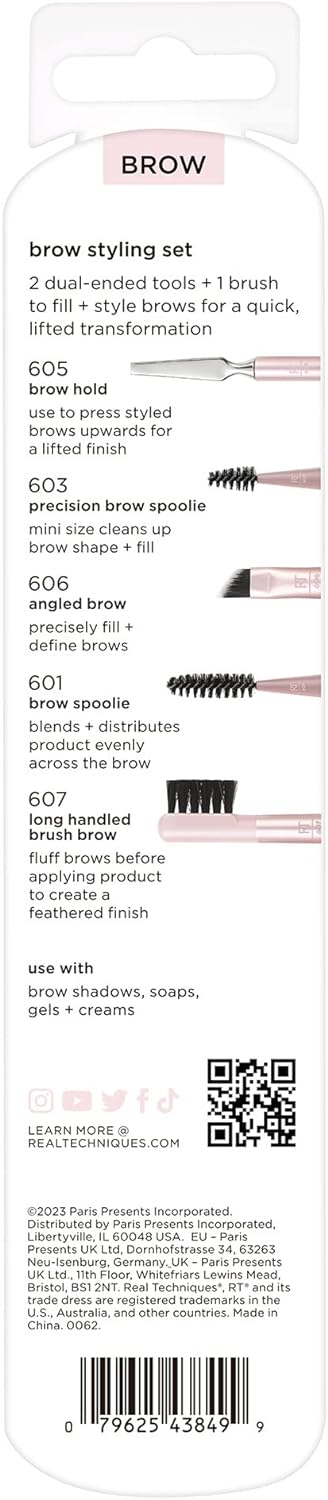 Real Techniques Brow Styling Set,juego de 3 piezas Online Sale