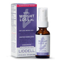 Liddell Vital Weight Loss XL Homeopathic Spray, 1 oz Online Hot Sale