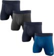 Reebok - Paquete de 4 calzoncillos deportivos tipo bóxer para hombre TALLA M Online