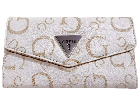 Billetera para mujer GUESS Style AA860151 color Blanco con diseño Supply