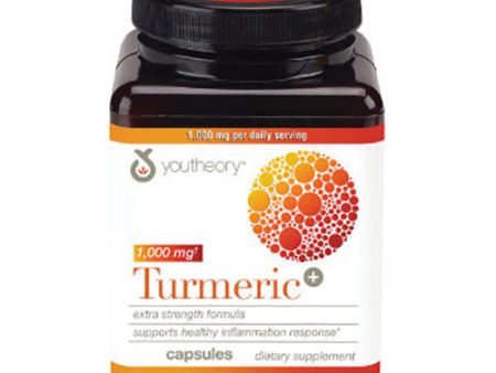 Youtheory Turmeric Extra Strength Formula 1000 mg, 60 Capsules, Nutrawise Corporation Online now